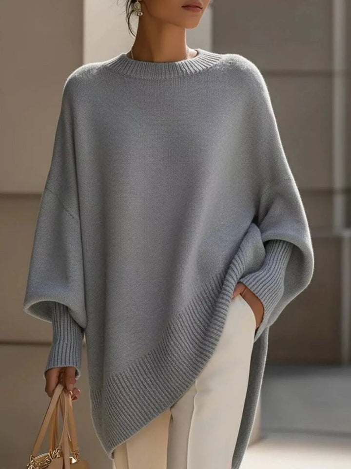 Isabella | Ribbed Sleeve Oversized Sweater