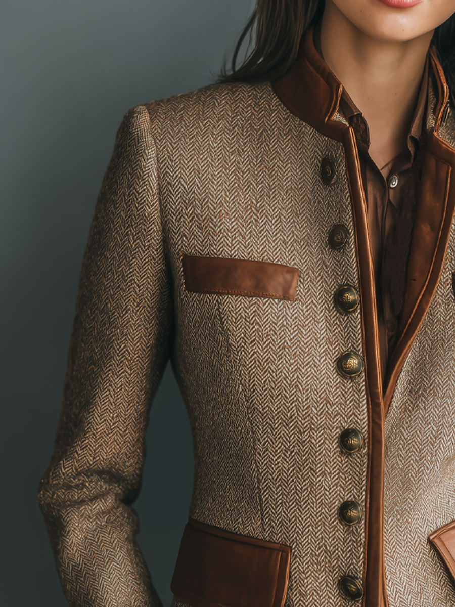 Thea | Vintage Tweed Jacket