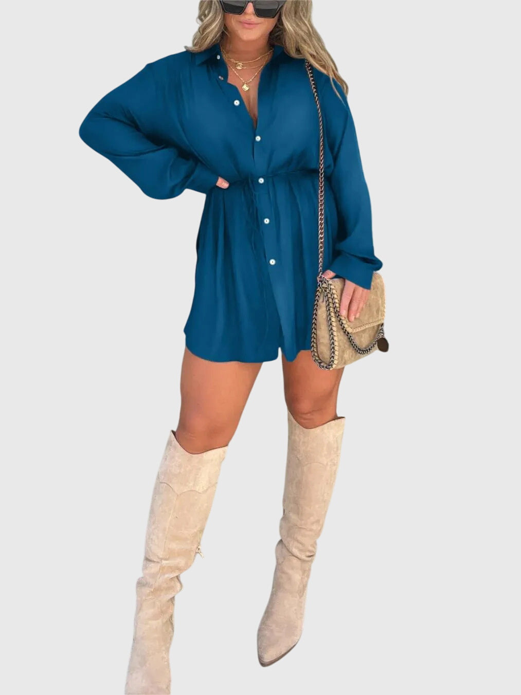 Jamie | Elegant Romper Dress