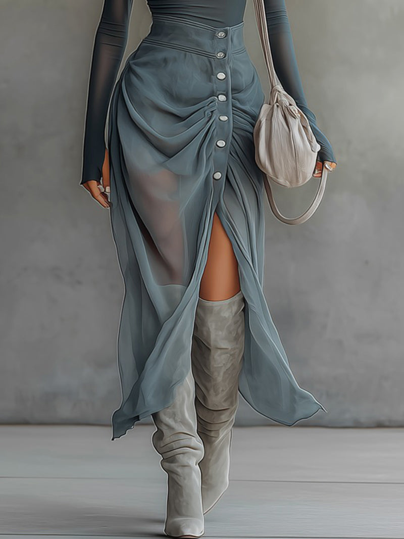 Jamie | Elegant Off-Shoulder Maxi Dres