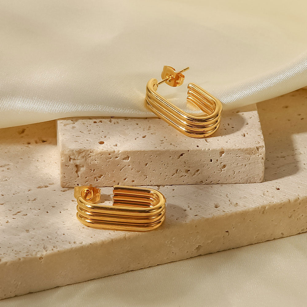Jamie | 18K Gold Earrings