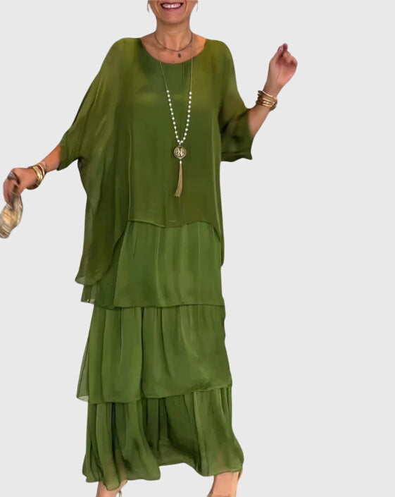 Jamie | Long and Flowing Elegant Dress