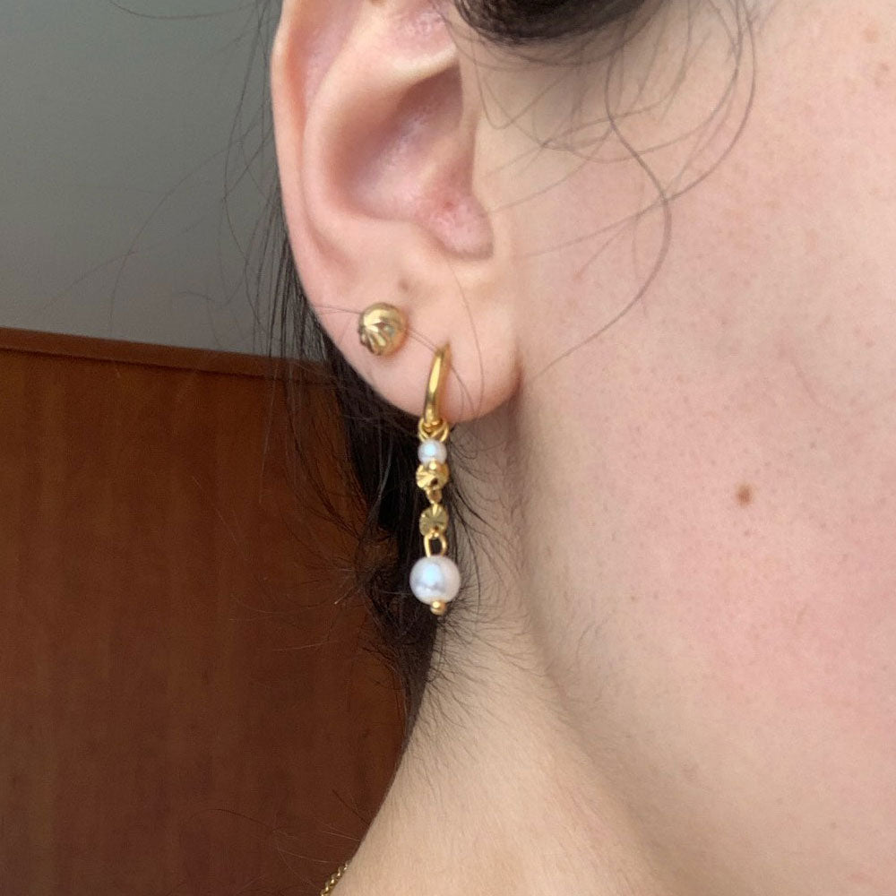 Jamie | Sunburst Earrings 18K Gold
