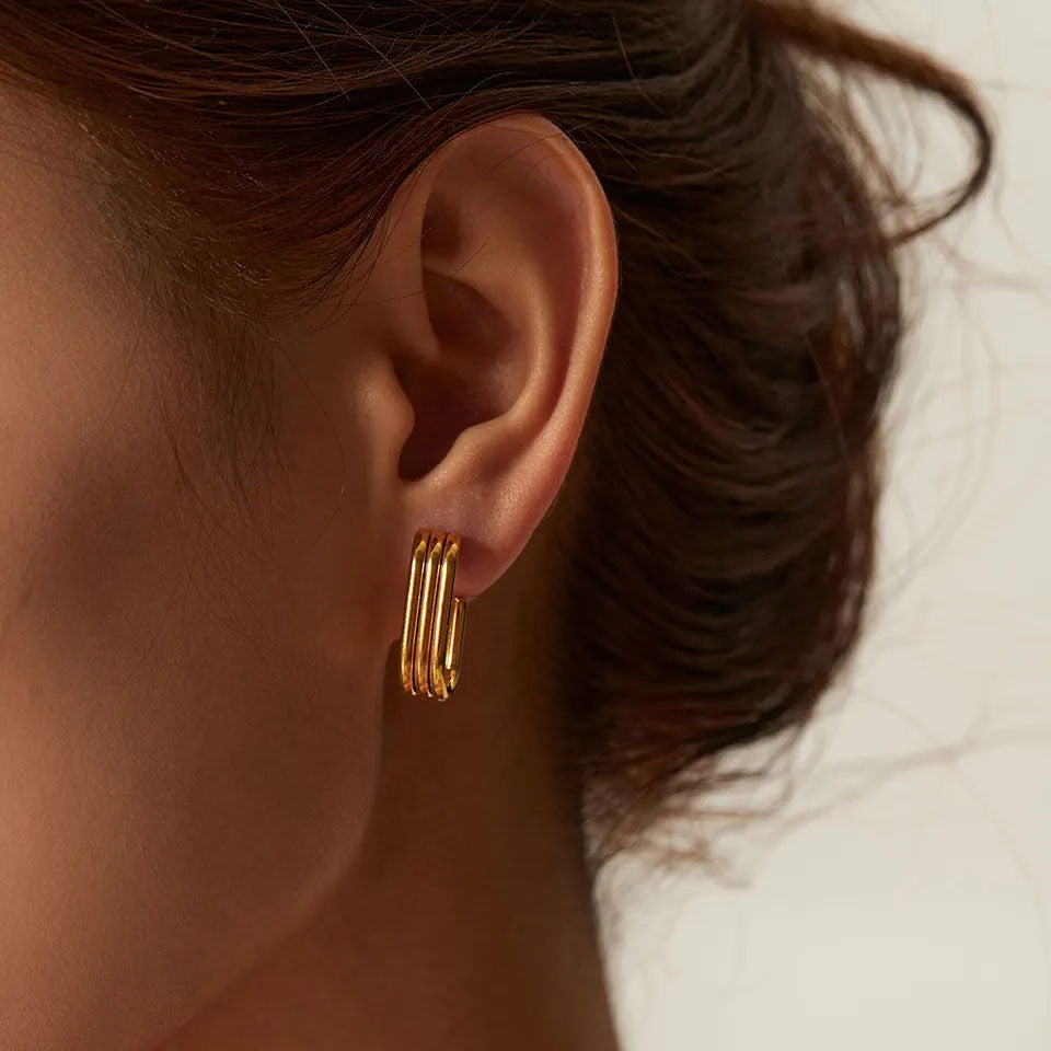 Jamie | 18K Gold Earrings