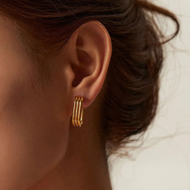 Jamie | 18K Gold Earrings
