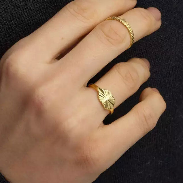 Jamie | Sunray Ring 18K Gold