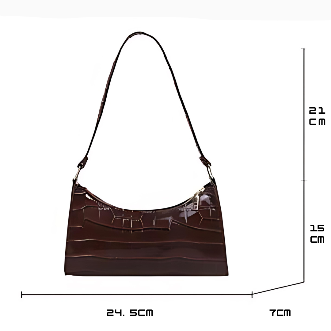 Jamie | Shiny Leather Bag