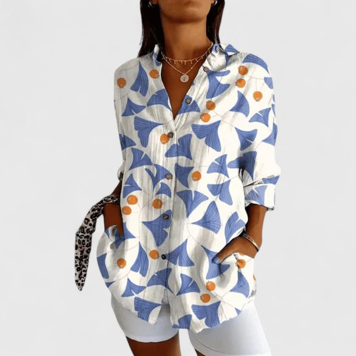 Jamie | Elegant Floral Blouse