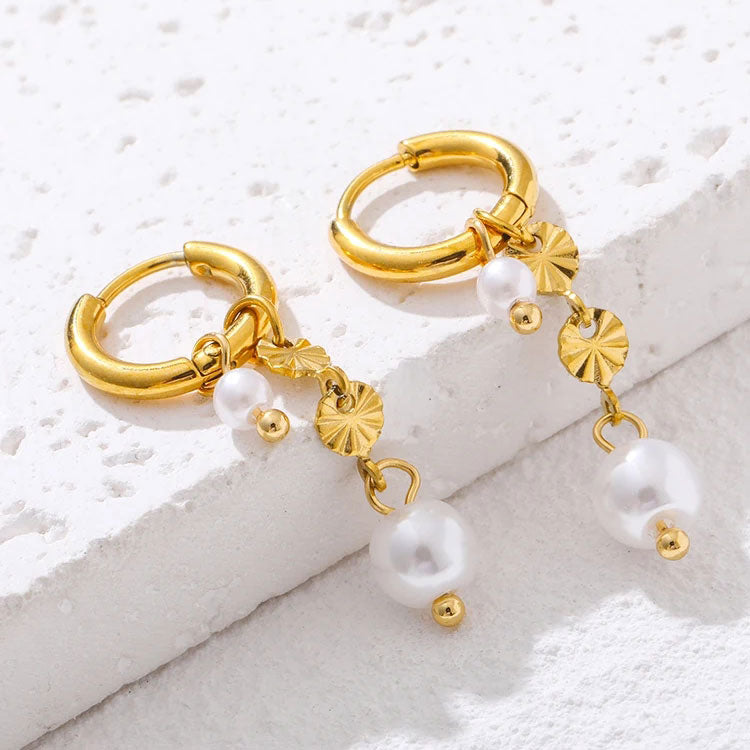Jamie | Sunburst Earrings 18K Gold