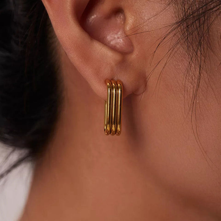 Jamie | 18K Gold Earrings