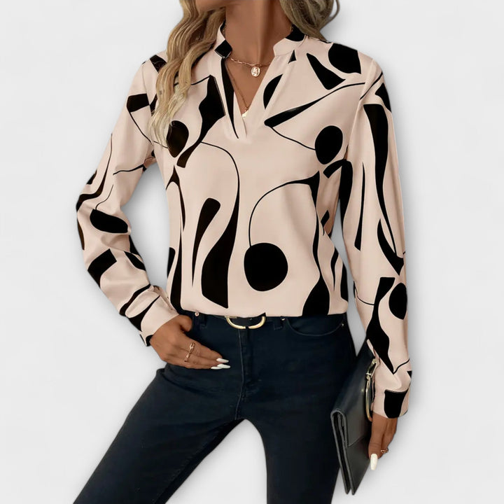 Jamie | Elegant Blouse With Design