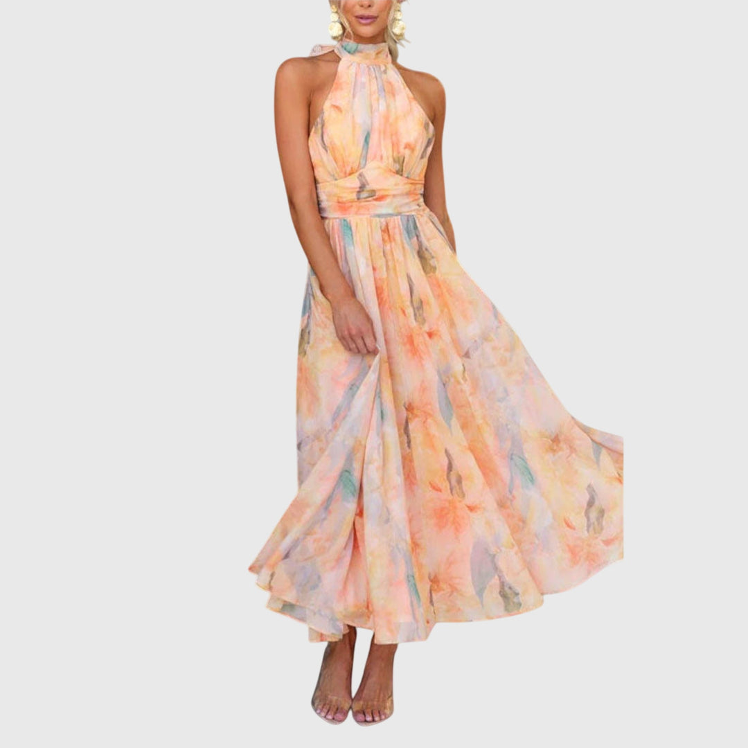 Jamie | Halter Maxi Dress