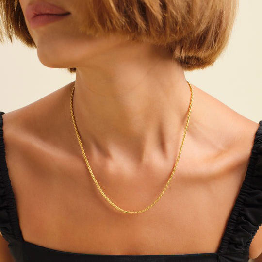 Jamie | Rope Chain 18K Gold