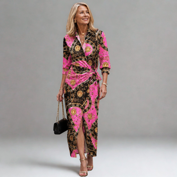 Danielle | Elegant Figure-Flattering Wrap Dress