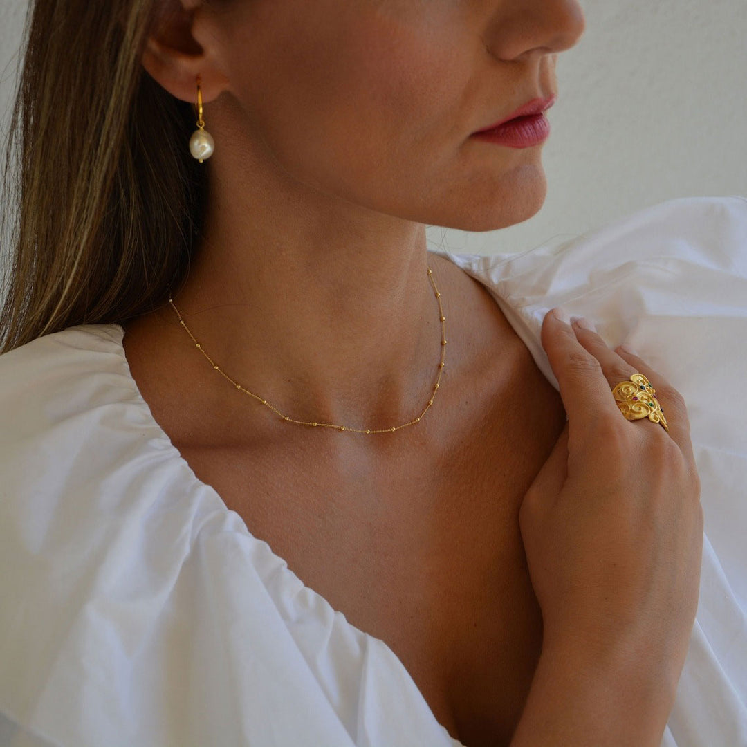 Jamie | 18K Gold Necklace