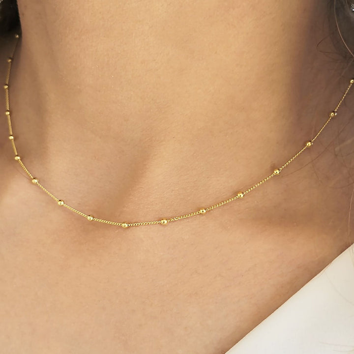 Jamie | 18K Gold Necklace