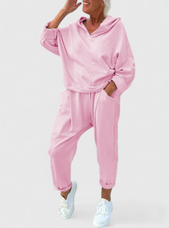 Jamie | Comfortable Hooded Sweatshirt Set