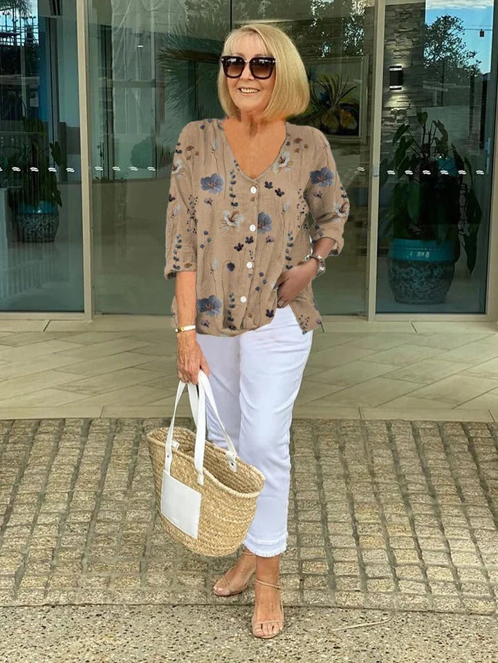 Louise | Women's Blouse Three-Quarter Sleeve