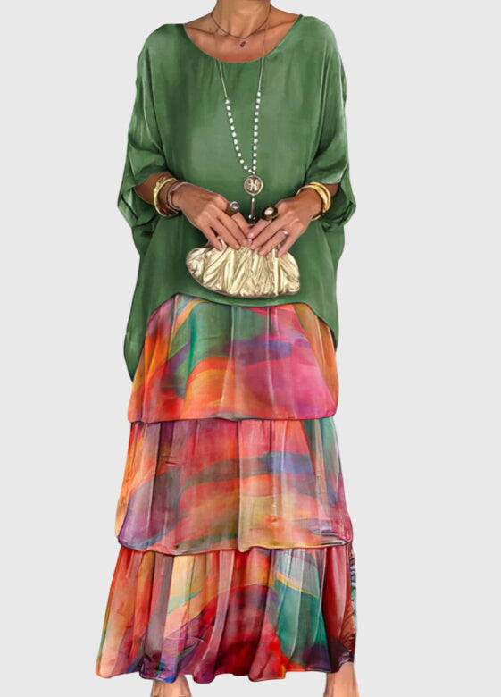 Jamie | Long and Flowing Elegant Dress