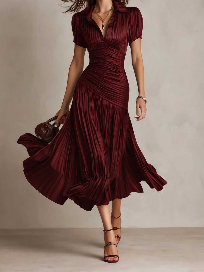 Heidi | Retro Midi Dress