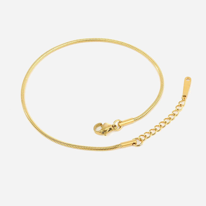 Jamie | Pink Anklet 18K Gold