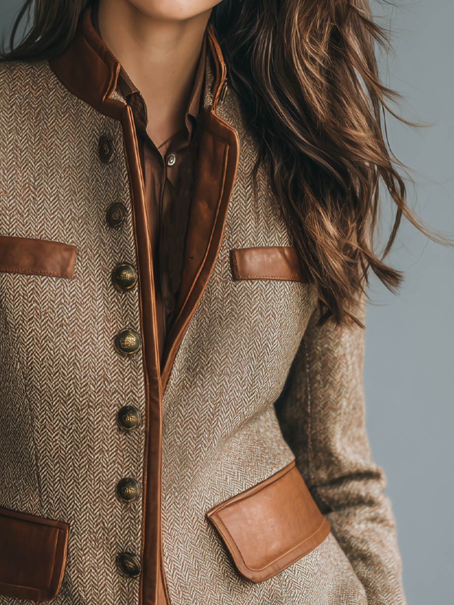 Thea | Vintage Tweed Jacket