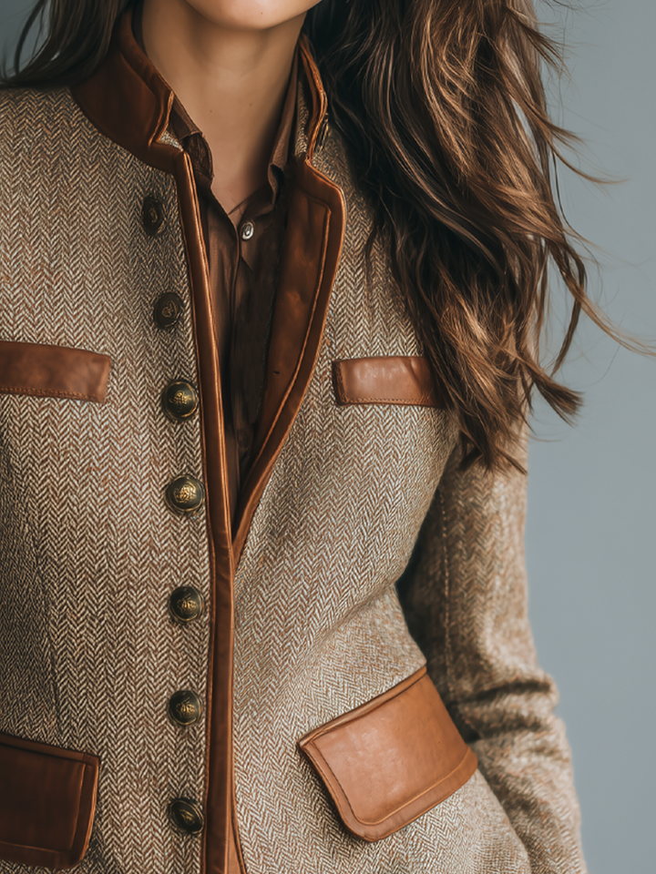 Thea | Vintage Tweed Jacket
