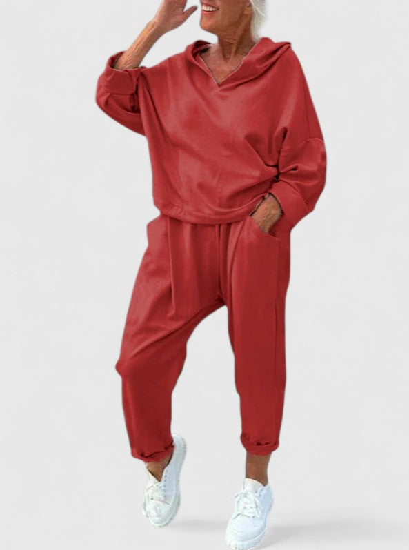 Jamie | Comfortable Hooded Sweatshirt Set