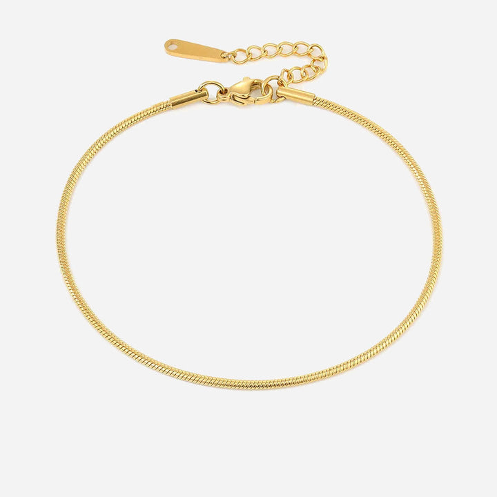 Jamie | Pink Anklet 18K Gold