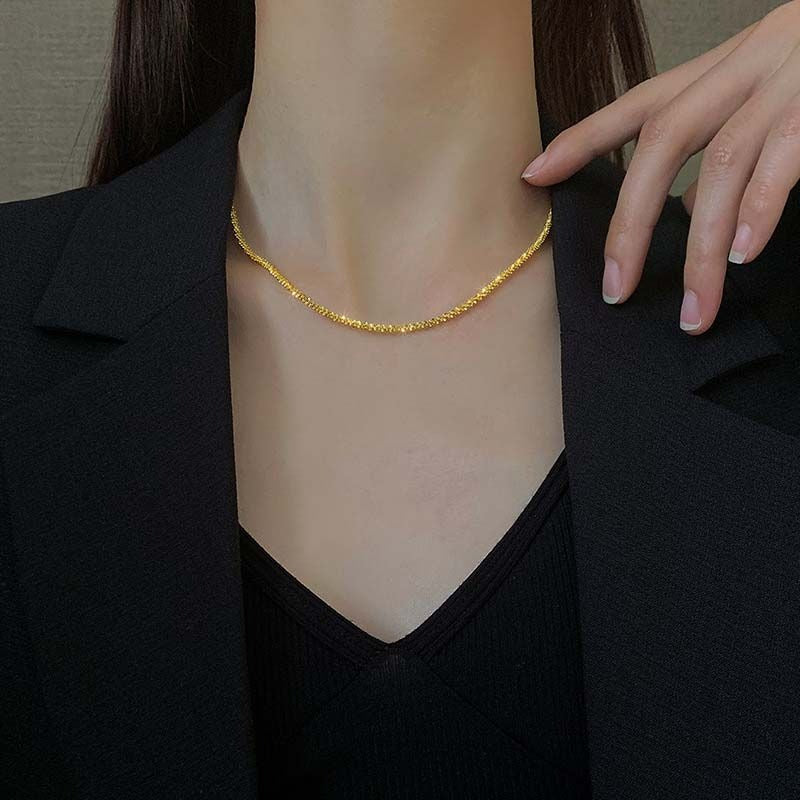 Jamie | Beach Necklace 18K Gold