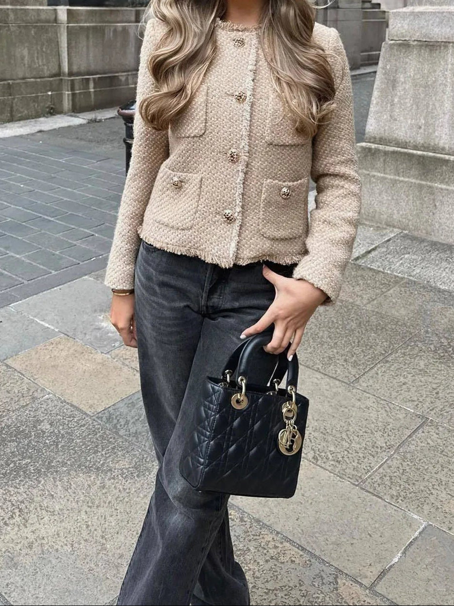 Alyssa | Women's Tweed Blazer