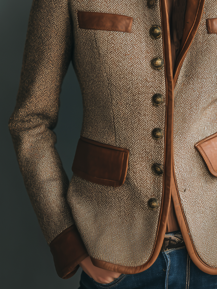 Thea | Vintage Tweed Jacket