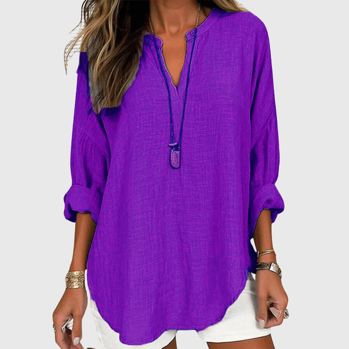 Jamie | Flowy Elegant Beach Shirt