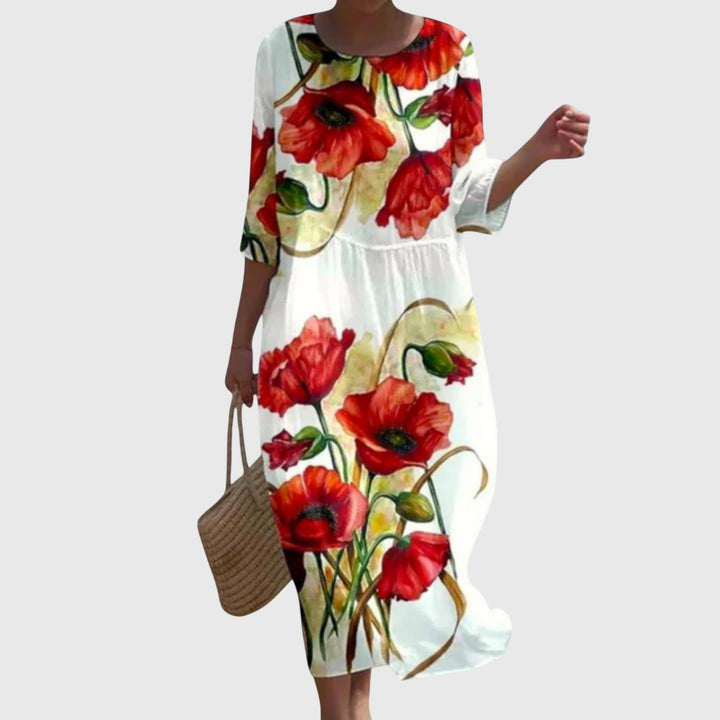 Jamie | Stylish Floral Maxi Dress