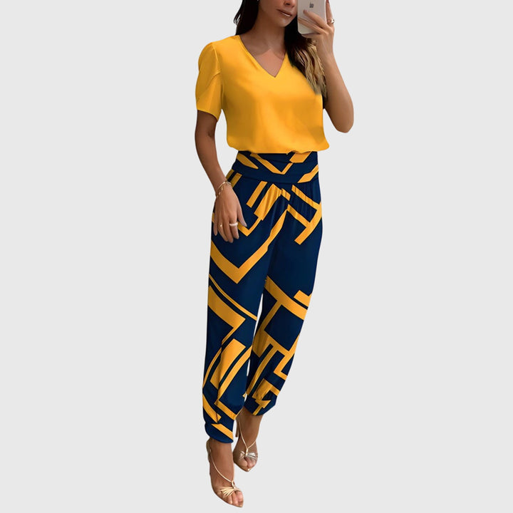 Jamie | Stylish Blouse and Pants Set
