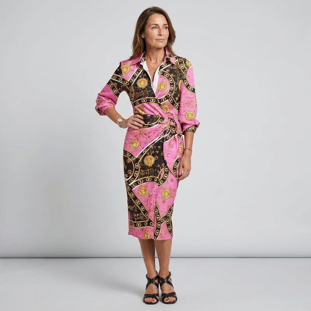 Danielle | Elegant Figure-Flattering Wrap Dress