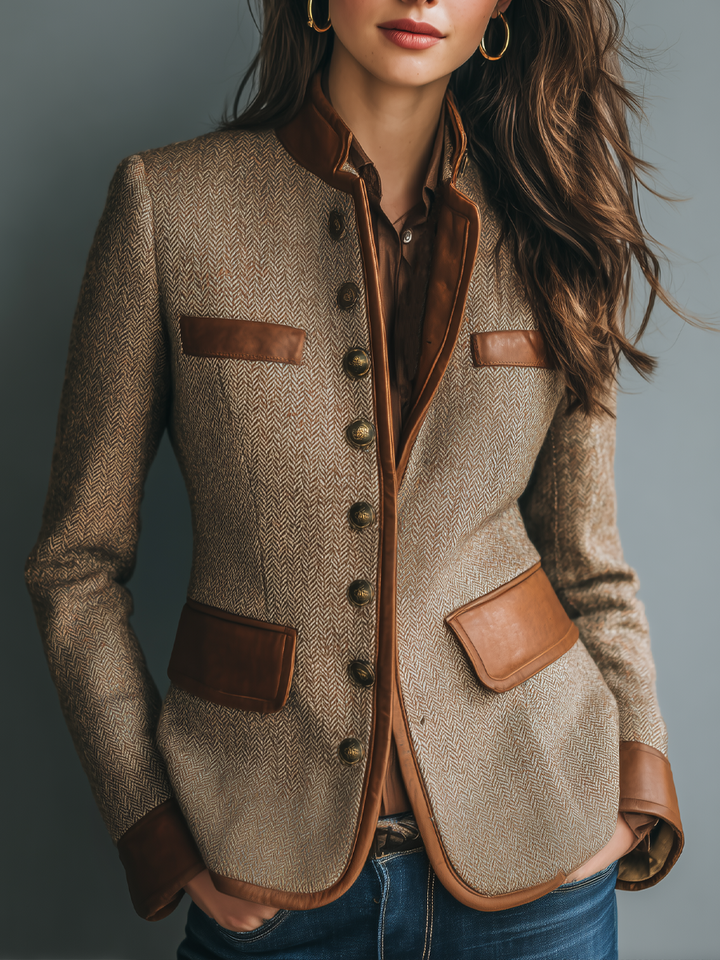 Thea | Vintage Tweed Jacket