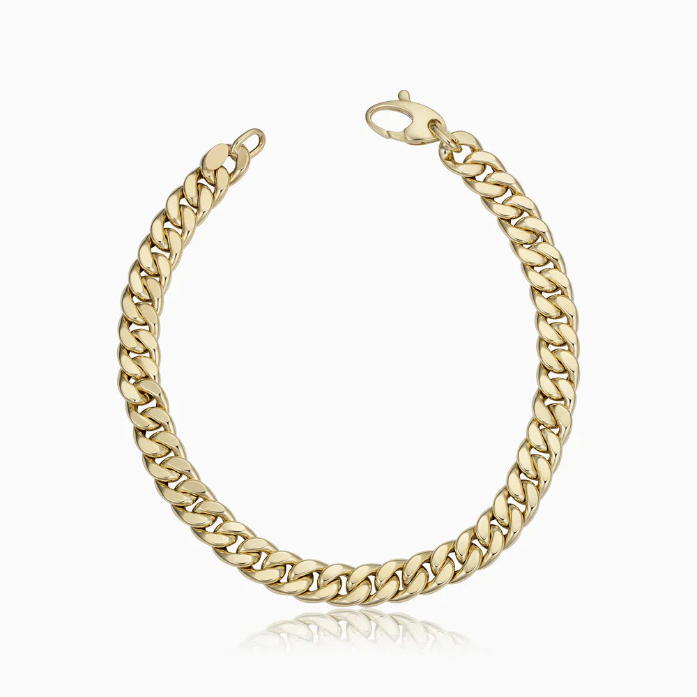 Jamie | Cuban Armband 18k Gold
