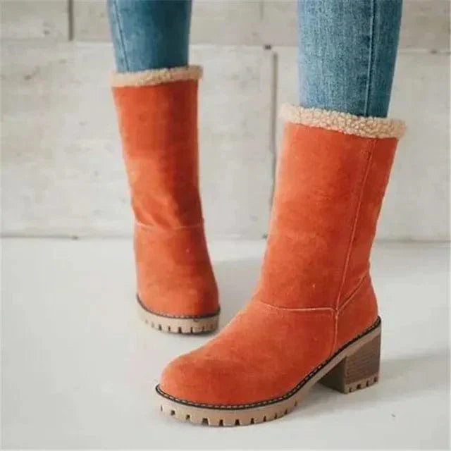 Ella | Mid-Calf Wool Boots