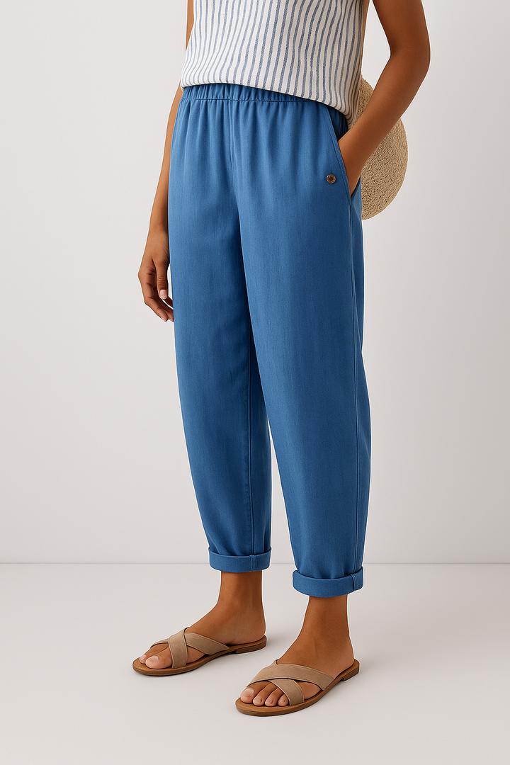 Brenda | Effortless Tapered Comfort Trousers