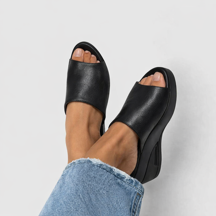 Claire | Orthopedic Slip-on Wedge Sandals