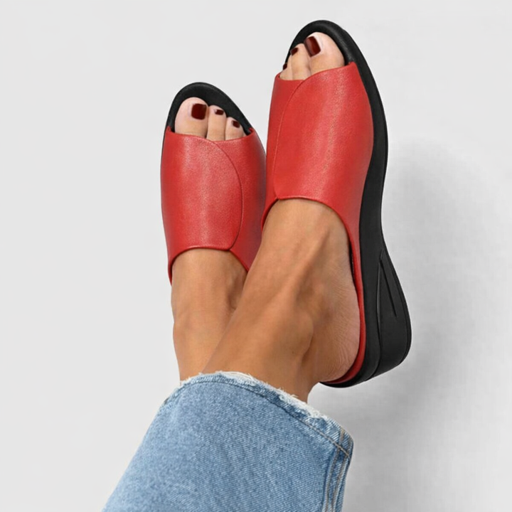 Claire | Orthopedic Slip-on Wedge Sandals