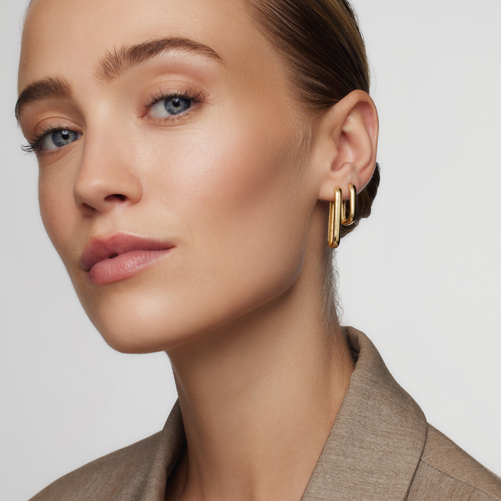 Jamie | Icon Hoops 18K Gold