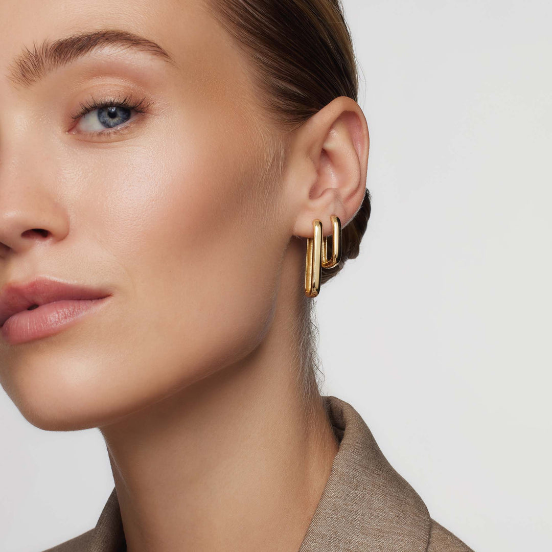 Jamie | Icon Hoops 18K Gold