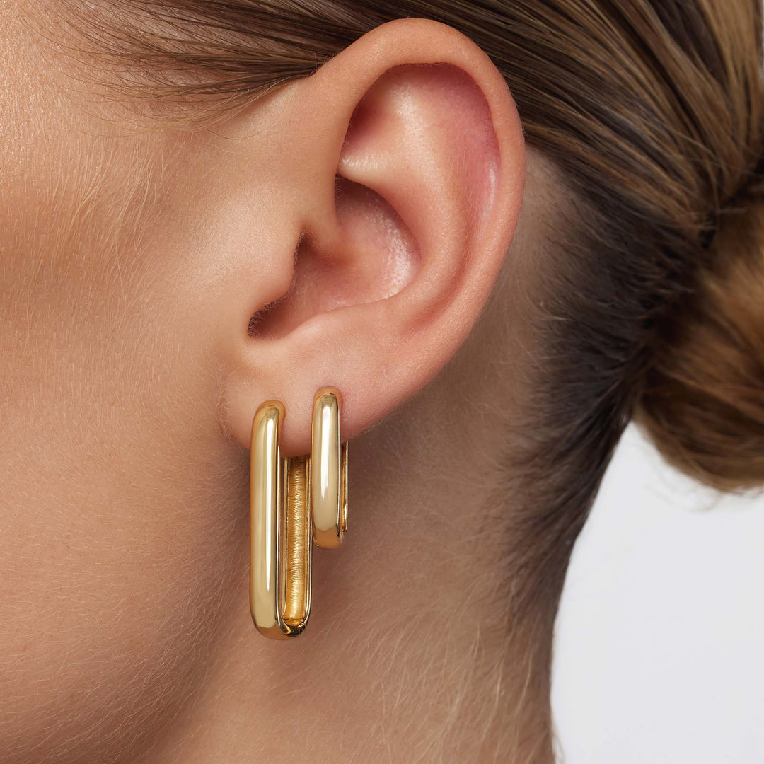 Jamie | Icon Hoops 18K Gold