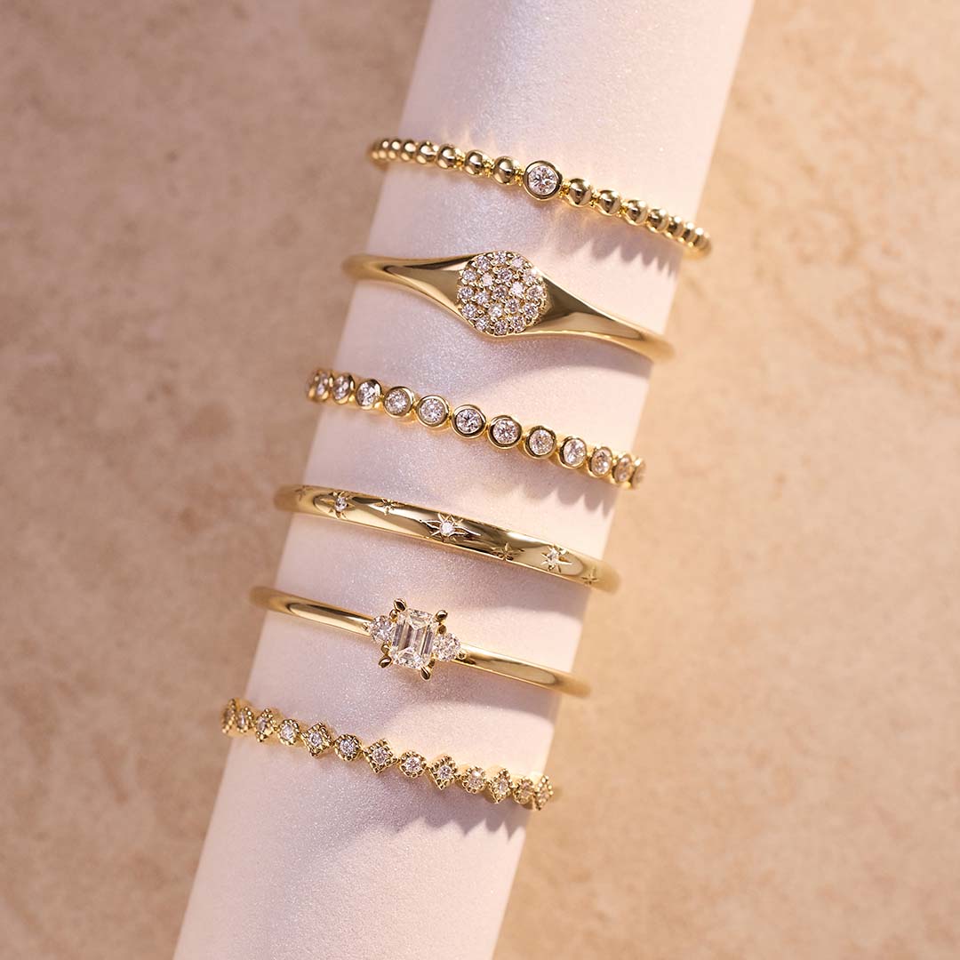Jamie | Diamond Ring 18K Gold