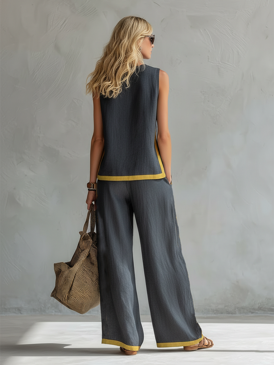 Aurora | Linen Two-Piece Set