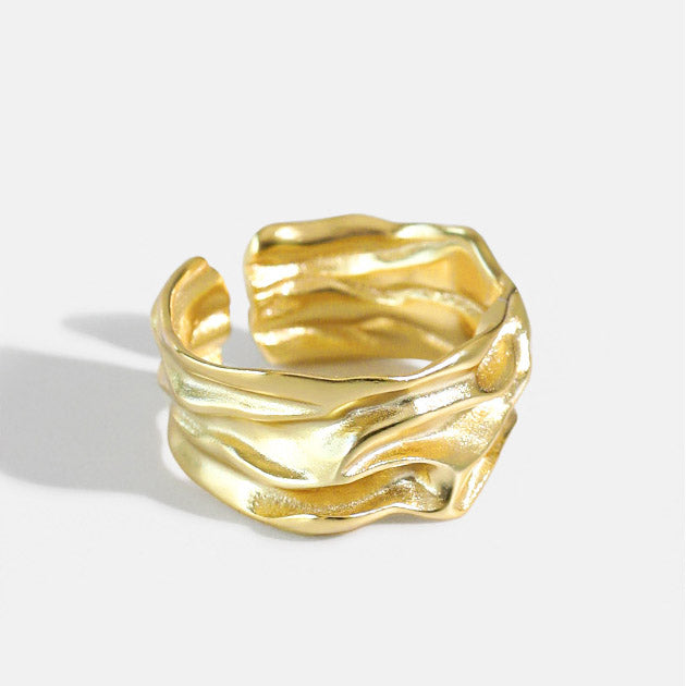 Jamie | Big Ring 18K Gold