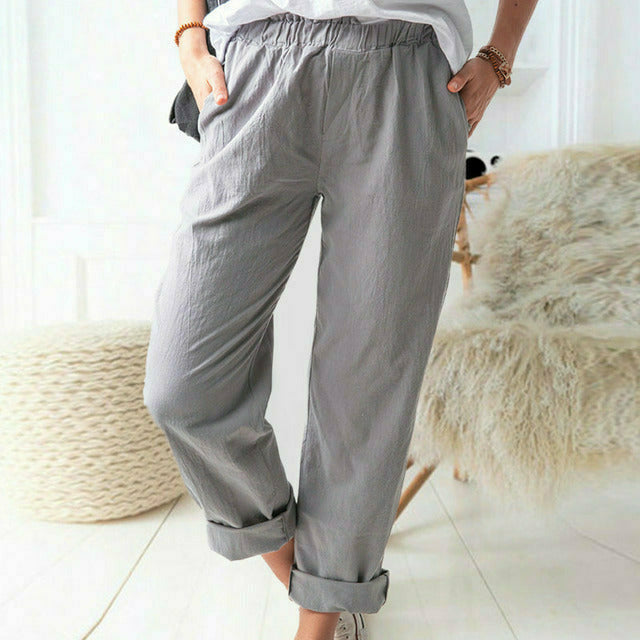 Neria - Pantalons à Structure Souple
