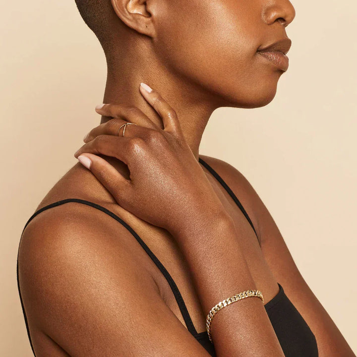 Jamie | Cuban Armband 18k Gold